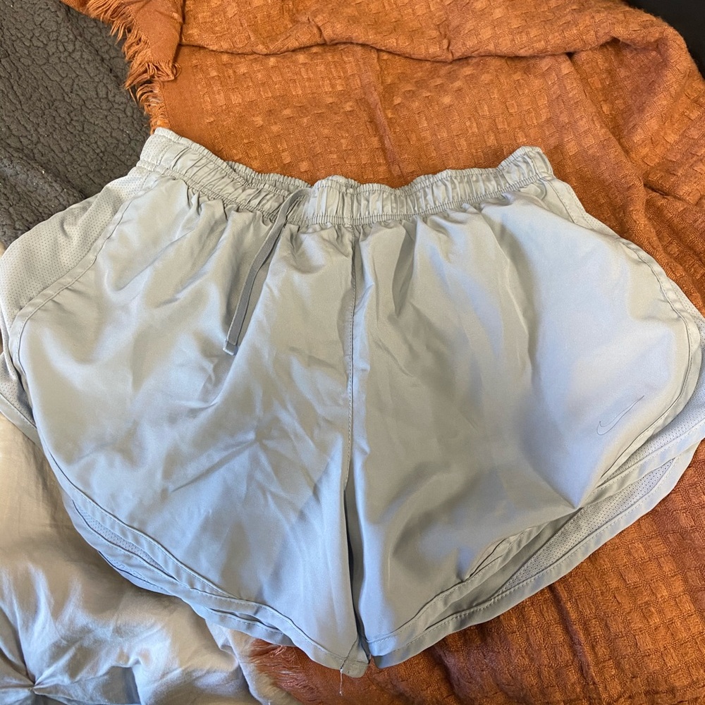 Grey Nike dry fit shorts